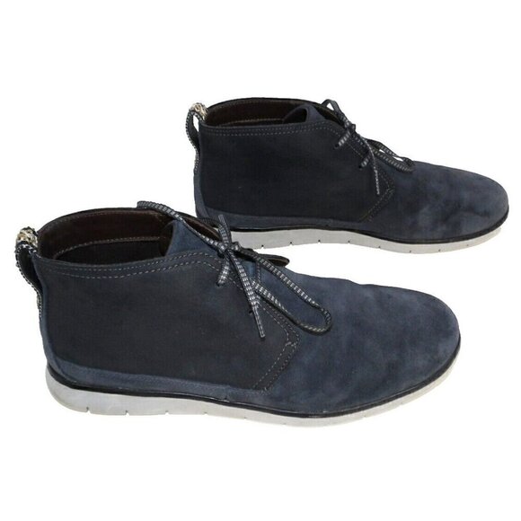 UGG Energ Treadlite dk blue suede leather waterproof chukka boots shoes men\'s 11